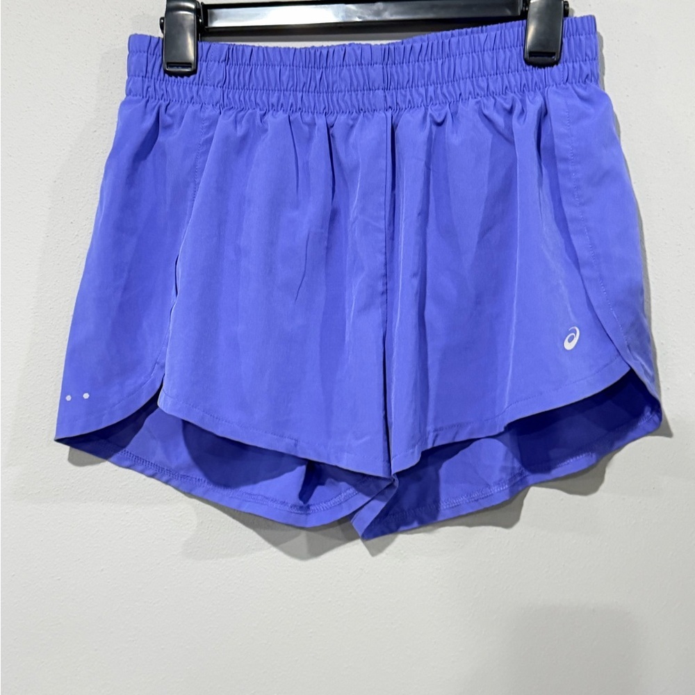 ASICS Periwinkle Blue Running Shorts | Built-in Liner - Size Small